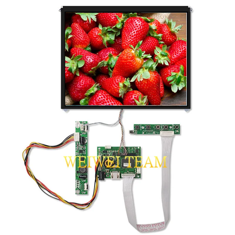 Whole Set 1024X768 9," LP097X02 SLQ1 SLQE SLN1 ips ЖК-панель HDMI VGA Аудио ЖК-плата контроллера LVDS 30 контактов для планшетного ПК Pad экран - Цвет: Whole Set