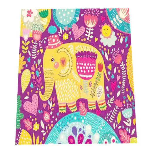 Пользовательские печати слон (1) Drawstring хозяйственные сумки дорожный мешочек для