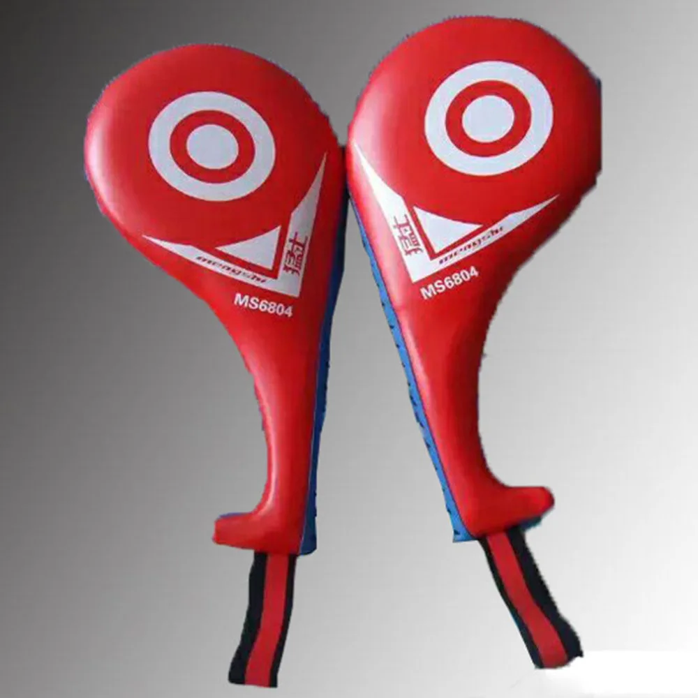 Тхэквондо двойной удар Pad цель карате кикбоксинг боевые искусства ног