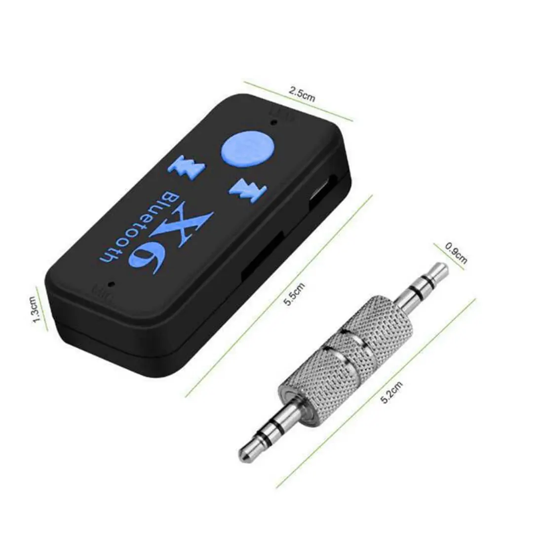 Marsnaska черный 3,5 мм разъем Aux Bluetooth 4,1 Беспроводной USB приемник громкой связи Bluetooth аудио адаптер