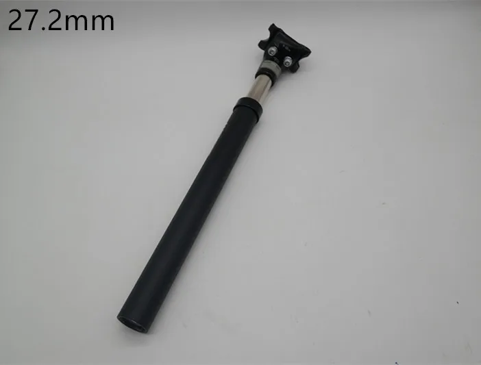 27.2mm black ZOOM велосипедный Подседельный штырь 27,2/31,6X350 мм гидравлический пружинный Подседельный штырь алюминиевая подвеска - Цвет: 27.2mm black
