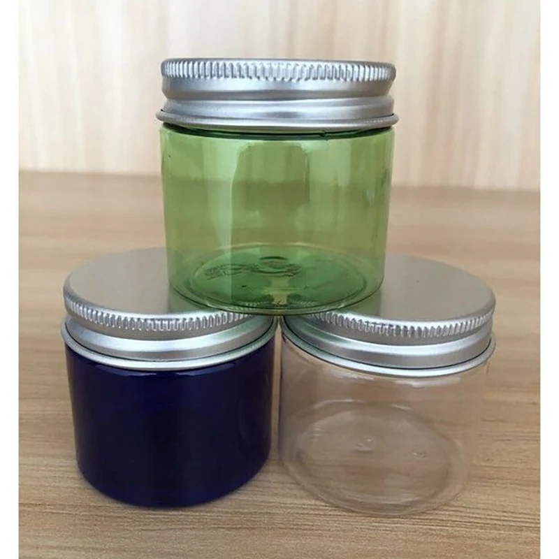 Пластиковые пустые контейнеры для крема 50 г зеленые синие красные кофейных зерен