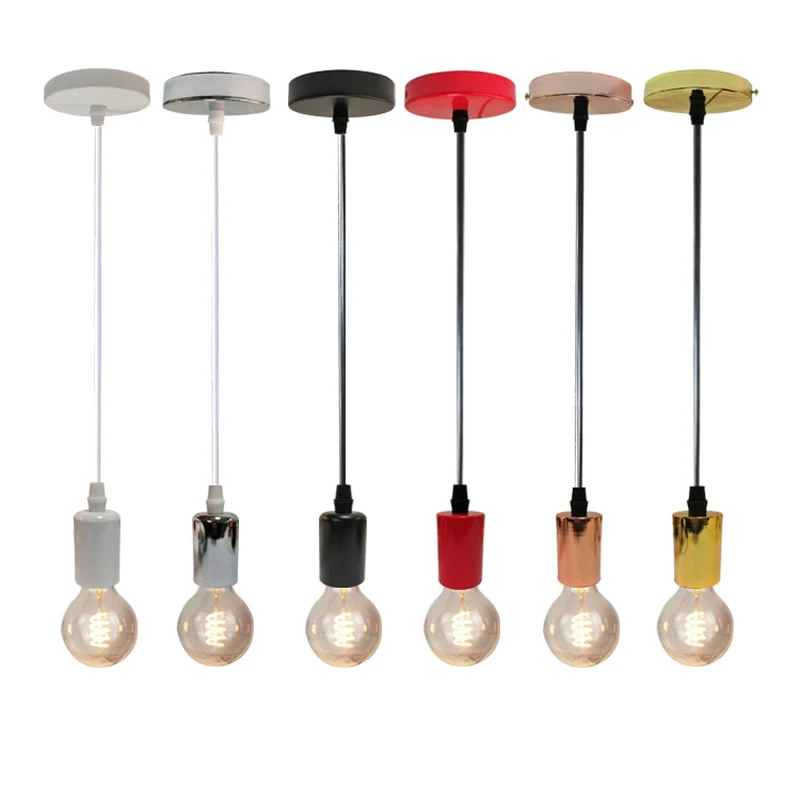 Ретро светодиодный Кухня гостиная E27 подвесной светильник для 110V 220V лампа