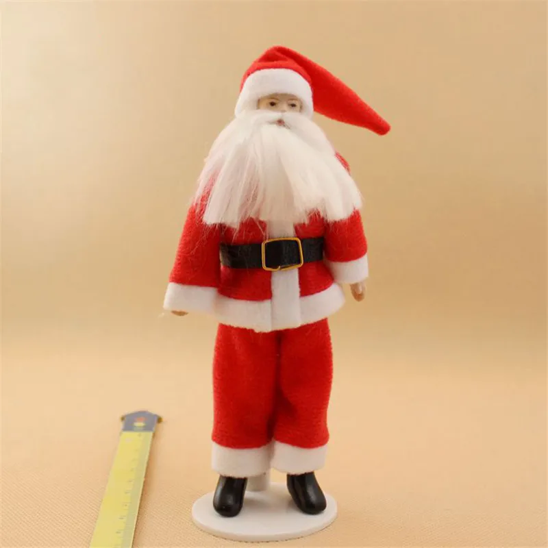 Рождественские куклы Санта Клаус для кукольного домика 1:12 Детские Семейные