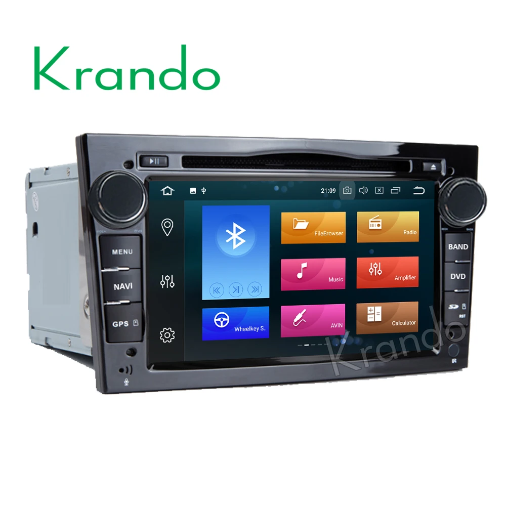Krando Android 8,0 Amazon Kindle Fire 7 ''автомобиль радио для Защитные чехлы для сидений, сшитые специально для OPEL Astra H Corsa Vivaro Meriva Zafira B Omega Tigra Quad плеер gps навигации
