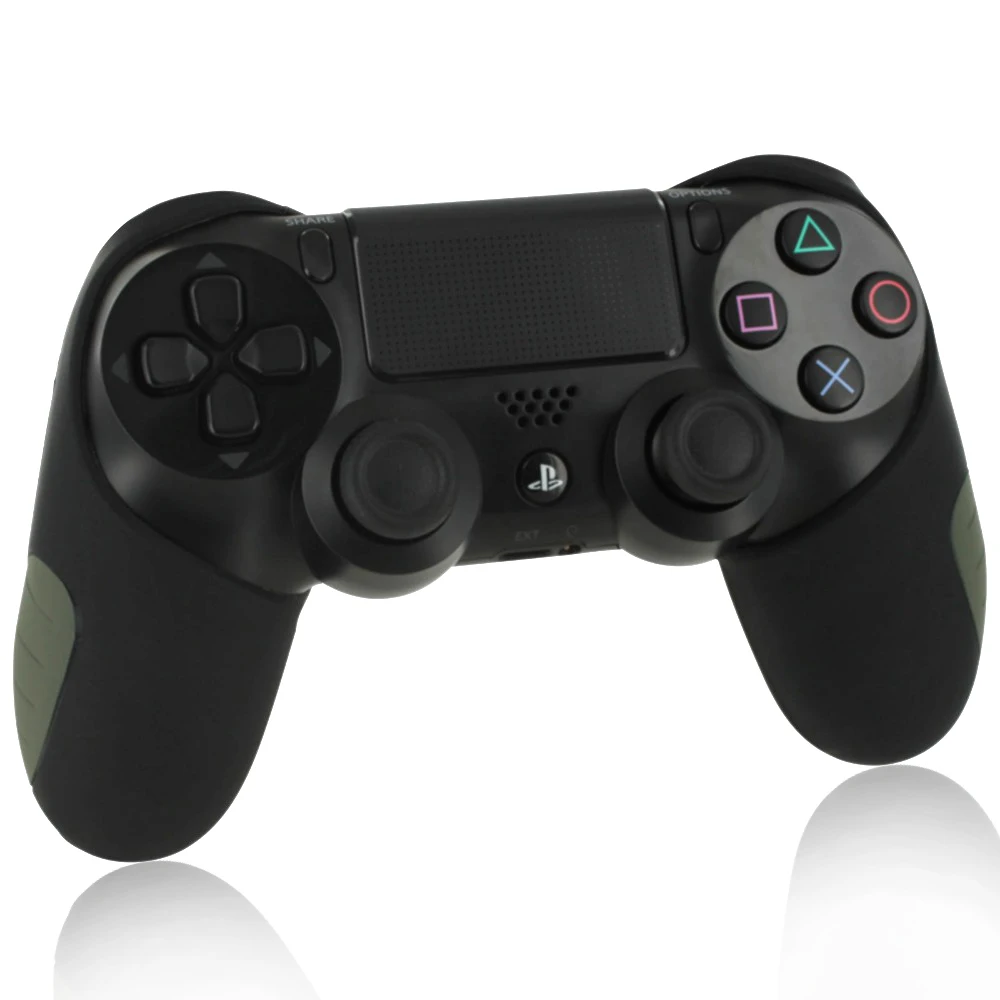 Мягкий гибкий силиконовый чехол Защитный чехол для Playstation 4 PS4 Pro тонкий контроллер с инжекцией масляной краской