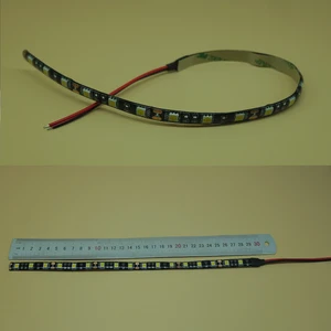 1 шт. 12 в 30 см супер яркие светодиодсветодиодный дневные ходовые огни водонепроницаемые 5050 SMD Автомобильные декоративные гибкие 18 светодиодные полосы противотуманные фары