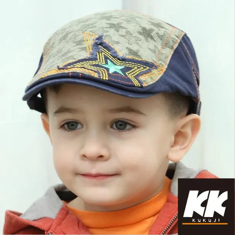 Модный детский берет ковбойская шляпа для мальчиков Красивая Высококачественная детская шапочка