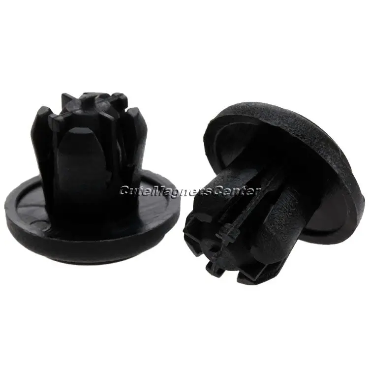 50 шт. черные заклепки с отверстием 9 5 мм|car belt clip|car air conditioning unitcar audio power capacitor |