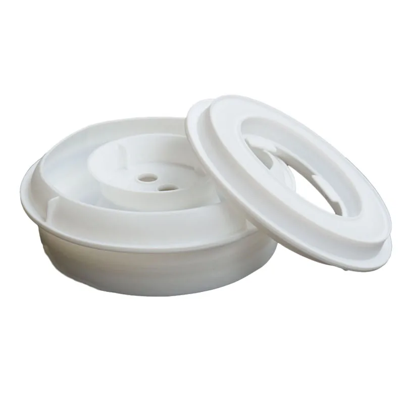 Один набор круглая форма пламени гладкая Крышка силиконовые формы для торта