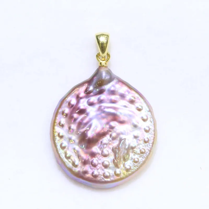 Кулон горка из натурального жемчуга BaroqueOnly подвеска стерлингового серебра 925