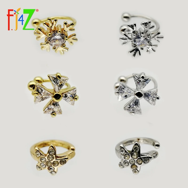 Распродажа модные серьги-каффы для ушей милые мини-каффы с