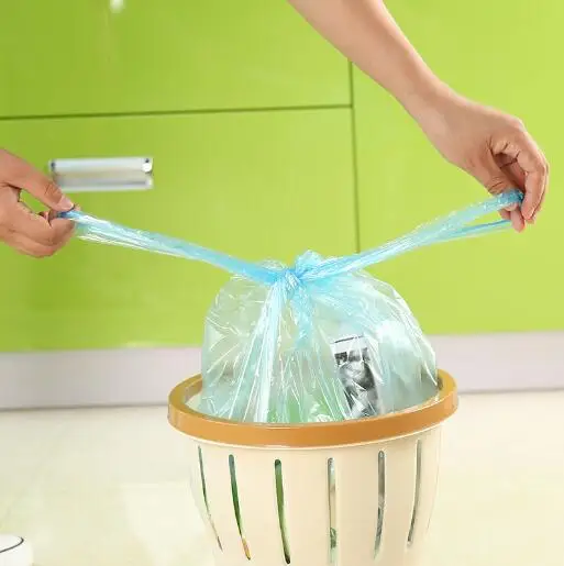 1 рулон утолщенный домашний жилет мешок для мусора одноразовый кухонный