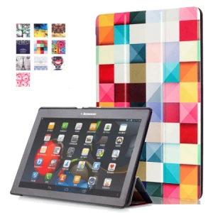 Folio Stand pu кожаный чехол Tab2 A10-30 funda для lenovo tab 2 X30F 10 1 &quotпланшет | Компьютеры и офис