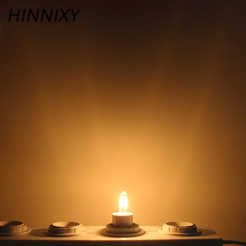 Hinnixy 10 шт./лот галогенная лампа G4 с регулируемой яркостью накаливания 24 В 20 Вт 35