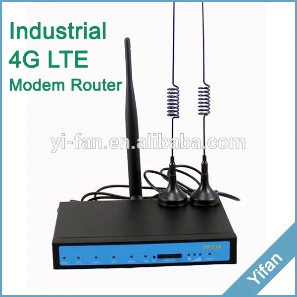 YF330 L 2 Lan 1 последовательный порт M2M industrial VPN 4g LTE Wi Fi маршрутизатор для