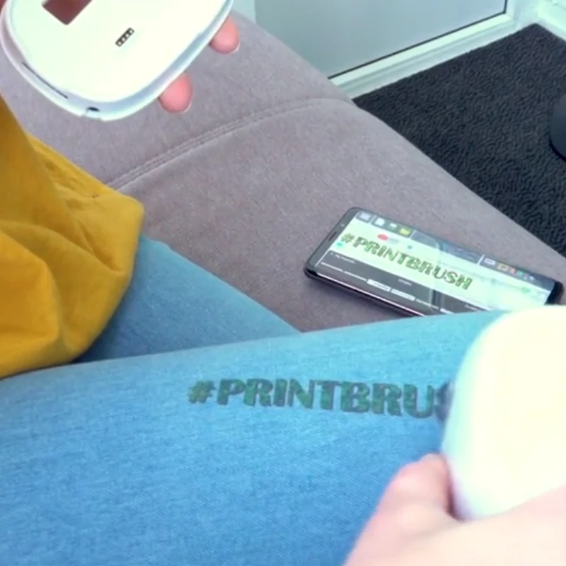 Печатная щетка XDR ручной принтер струйный цвет портативный пользовательский