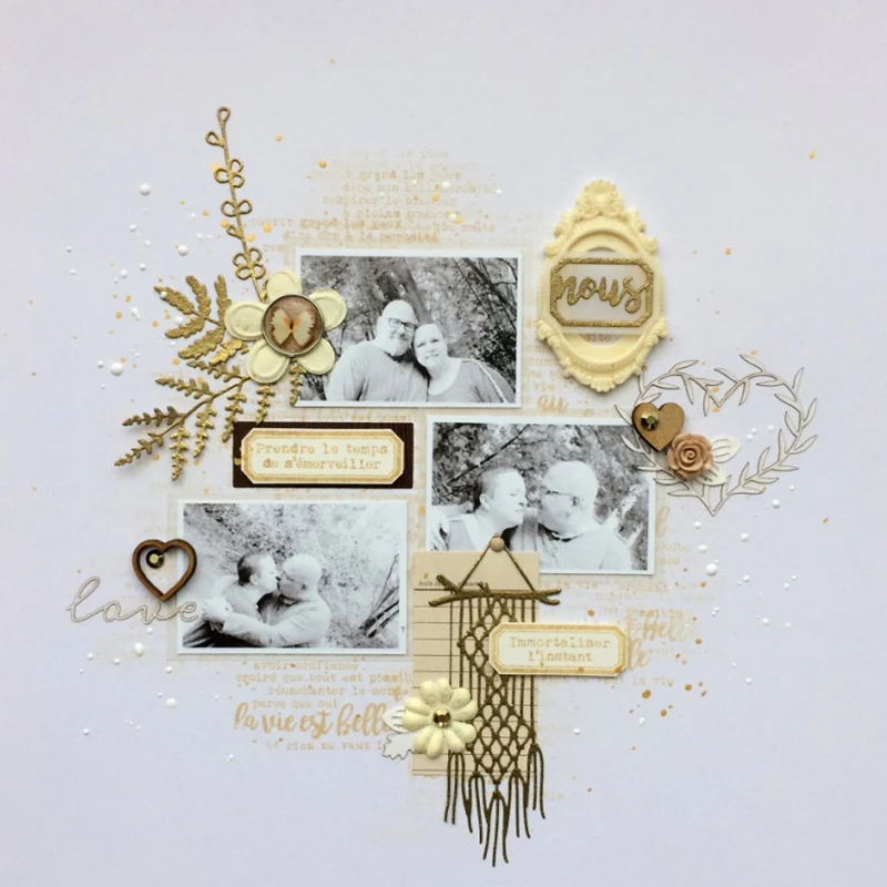 Облака погода Звезда Форма металла резки трафарет альбом для скрапбукинга