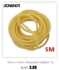 4mm x 6mm Slingshot Natural Latex 1m Rubber Tube Outdoor Hunting Shooting High Elastic Tubing Band Tactical Catapult Sling Part