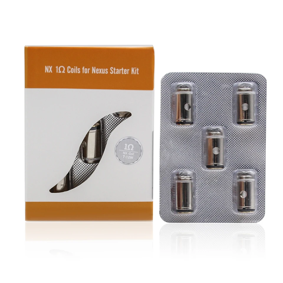 Оригинальный Nexus сменная катушка vape 1ohm SS316L хлопковые катушки для vaporessoo AIO Vape ручка