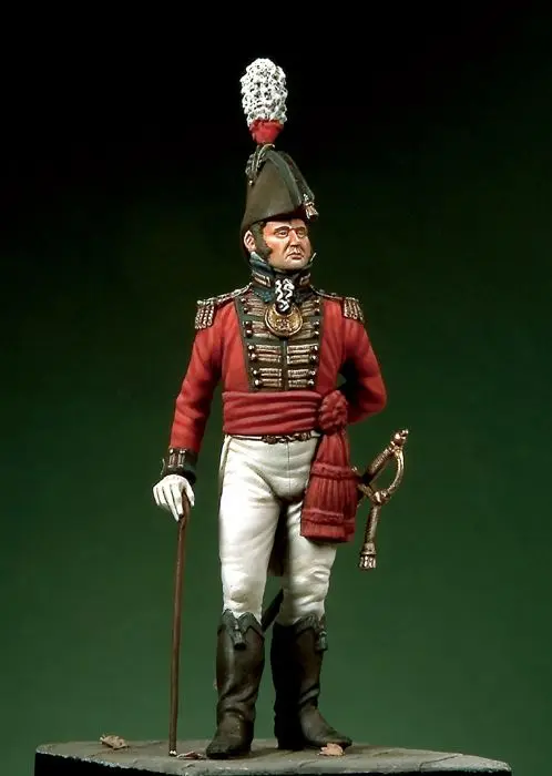 Масштабные модели 1/32 54 мм королевские Морпехи c. 1805 фигура история модель из
