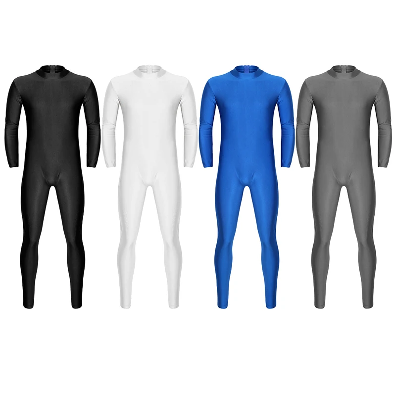 Новейший черный спандекс Zentai обтягивающий комбинезон для всего тела для взрослых Zentai костюм боди костюм для мужчин трико лайкра Одежда для танцев