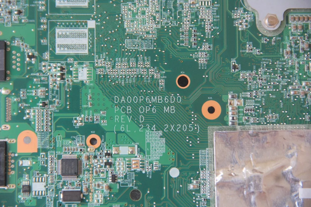 Материнская плата для ноутбука HP CQ61 578002-001 DA00P6MB6D0 GM45 DDR2 полностью