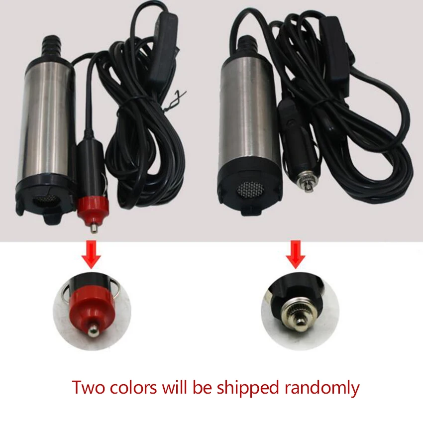 Электрический погружной насос для перекачки дизельного топлива воды 12 В 24