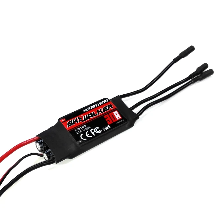 Aerops Hobbywing Skywalker 12A 15A 20A 30A 40A 50A 60A 80A ESC контроллер скорости с UBEC для RC FPV Квадрокоптер беспилотный вертолет