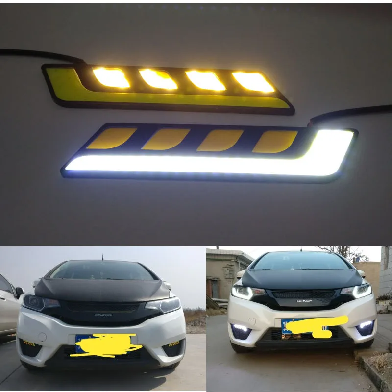 Новый универсальный 12В COB автомобильный Стайлинг светодиодный DRL светильник