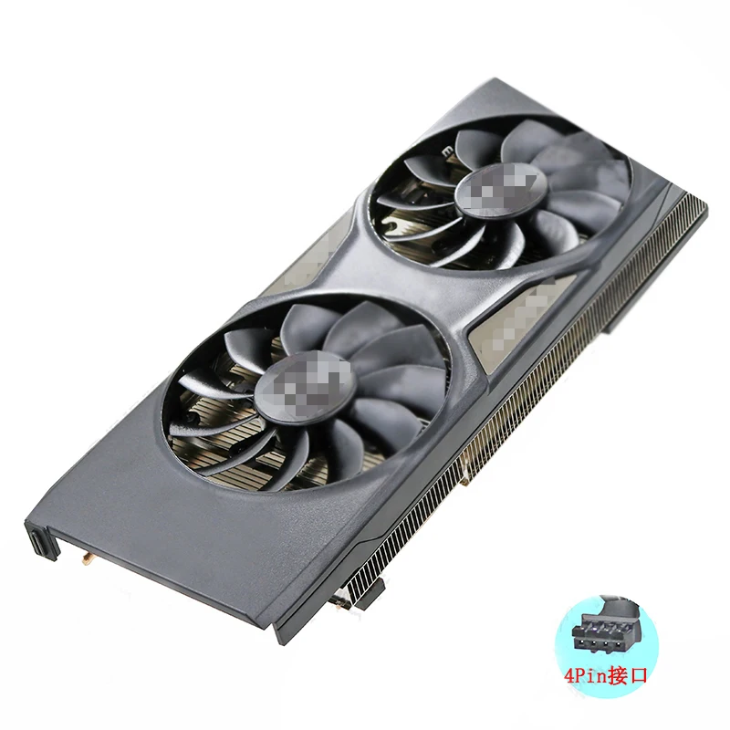 Радиатор для EVGA GTX950SC совместимый с общедоступной версией GTX1060 48x48 мм охлаждающий