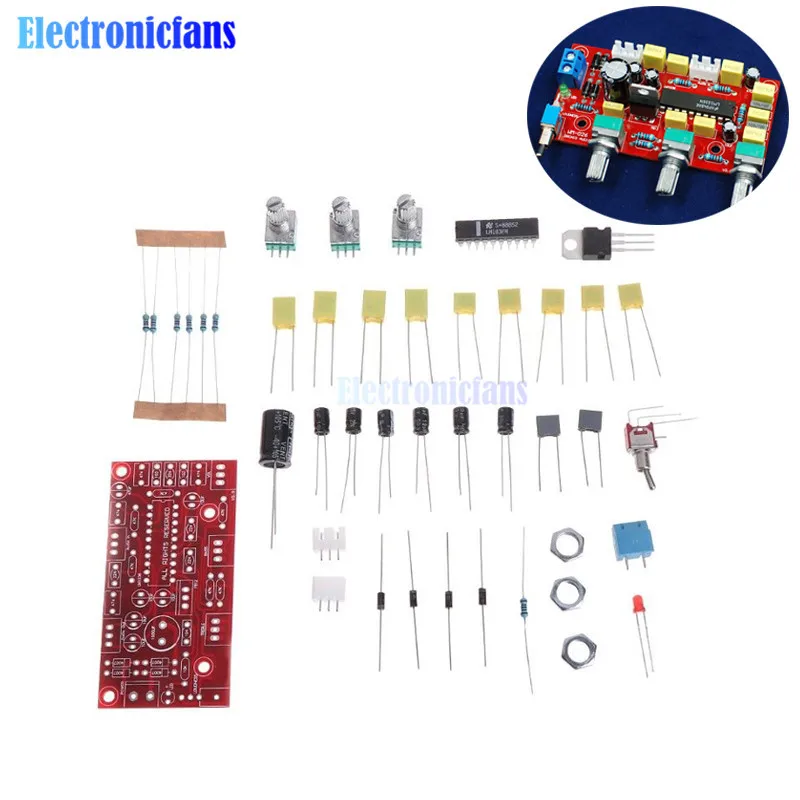 LM1036 Hi Fi усилитель басовый тройной регулятор громкости предварительный Tone EQ плата