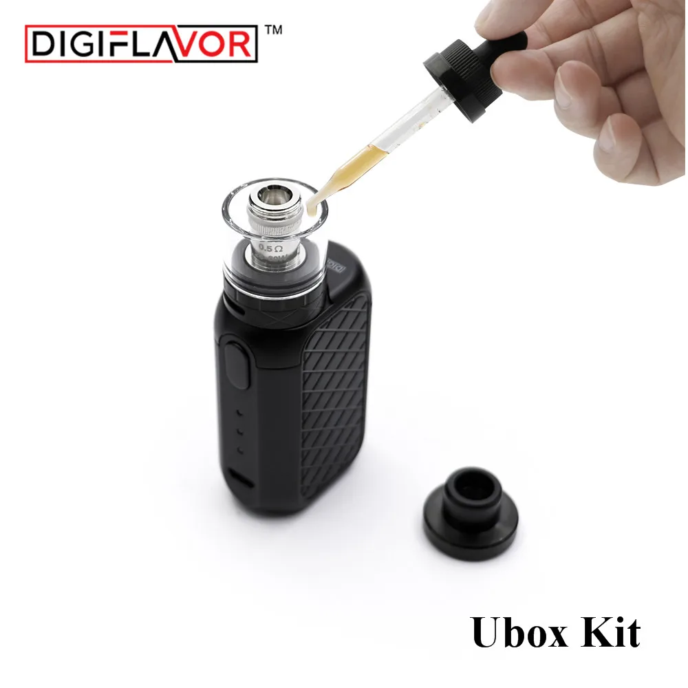 Оригинальный набор Digiflavor Ubox обновленная версия с 2 мл Utank емкостью 1700 мАч 28 Вт MOD