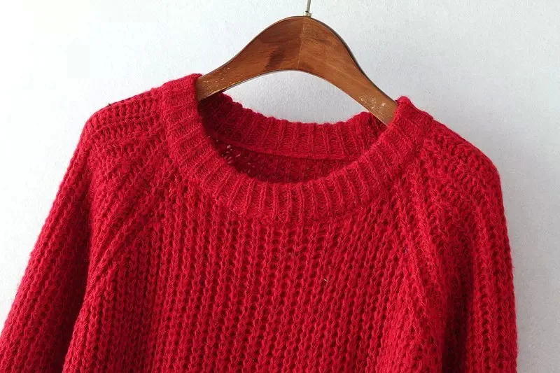 Зимняя одежда ZADORIN женские свитера и пуловеры однотонный Свободный Повседневный