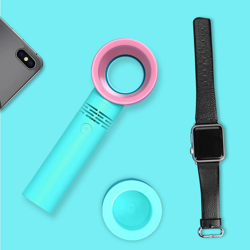 Портативный мини USB вентилятор с листьями башни новейший безвентиляторный