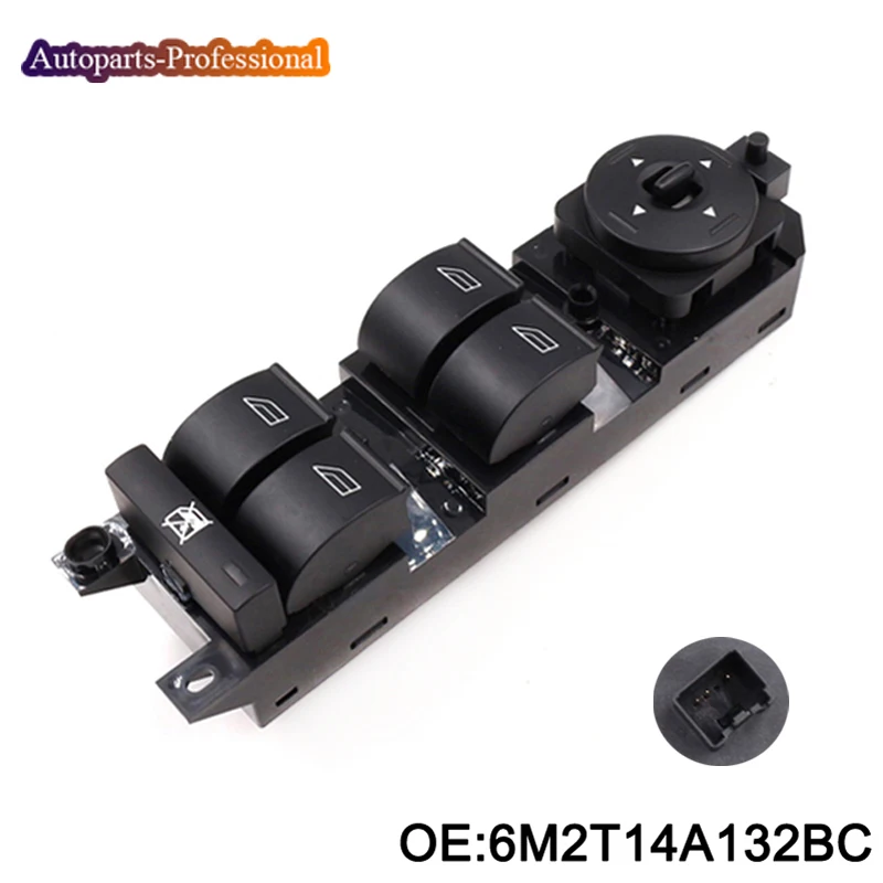 Новый высококачественный переключатель стеклоподъемника для Ford 6M2T14A132BC 6M2T 14A132 BC