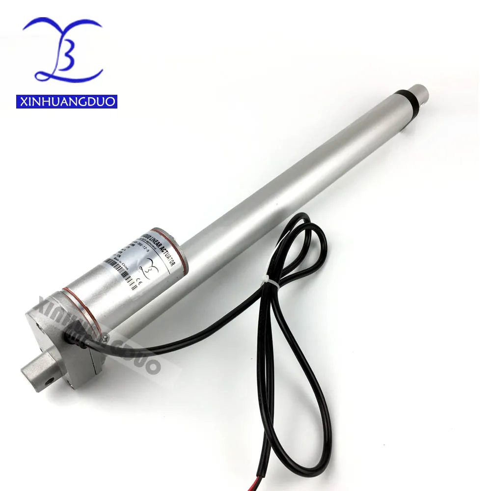 12v 24V 800mm/31 5 inch ход мини линейный привод электрический тяга 900N индивидуальный