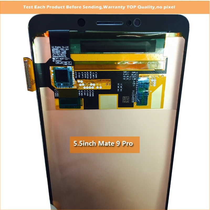 5," дисплей SUPER AMOLED для huawei mate 9 Pro mate 9 Pro lcd кодирующий преобразователь сенсорного экрана в сборе запчасти с рамкой