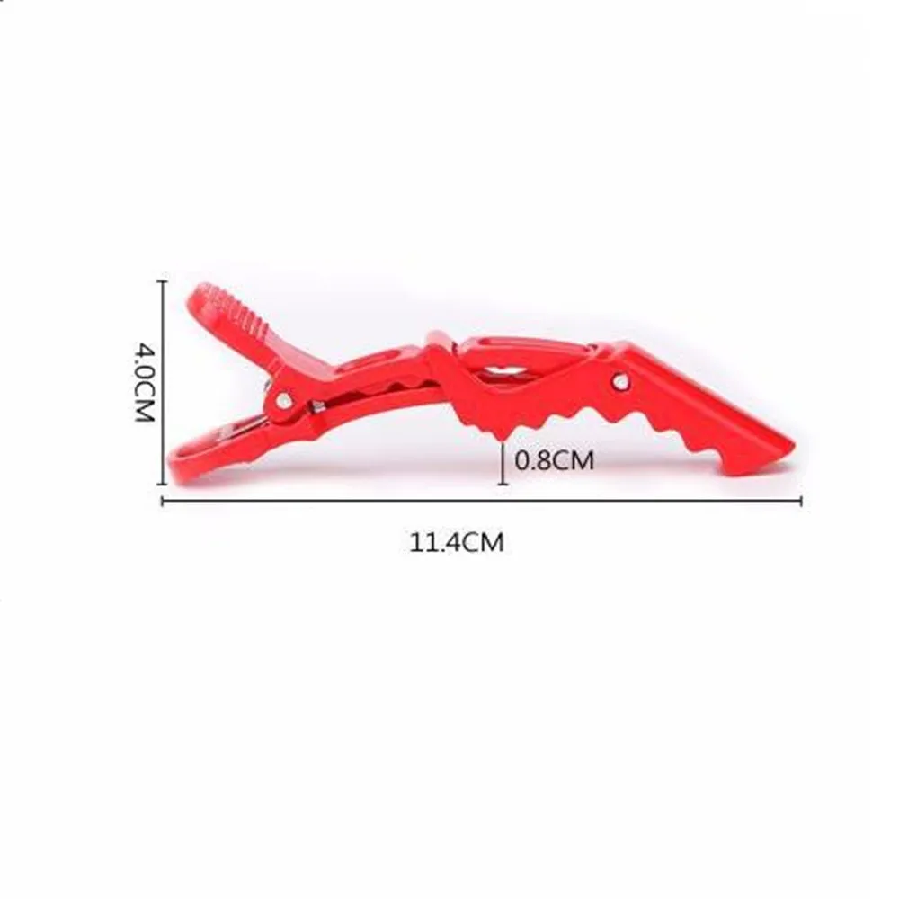 

6Pcs/lot Professional Alligator Hair Clips Hairdressing Sectioning Solid Hairpins Salon Hair Care Styling Tools Accessories