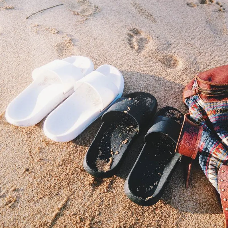 Летние Нескользящие шлепанцы для душа и ванной|shower slippers|couple slipperssummer slippers |