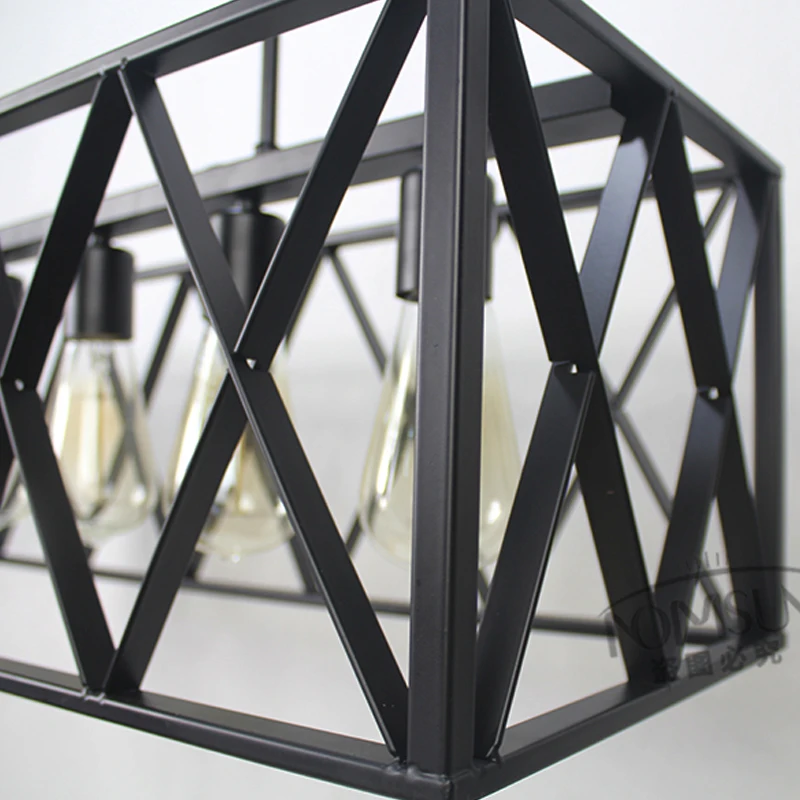 Лофт винтажные подвесные светильники Ретро промышленный Ресторан кофейная