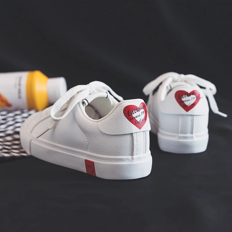 Smile Circle/2018 белые кроссовки на весну/лето женская ультра мягкая повседневная обувь