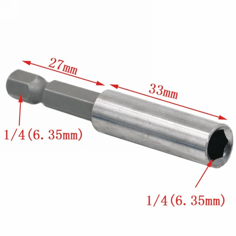 1/4&quot Hex Shank Magnetic Drill Bit Holder Extension Extender Screwdriver Extend Socket Bar Rod | Инструменты