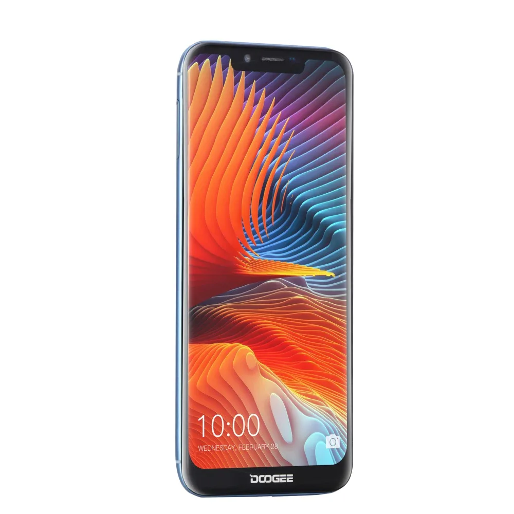 DOOGEE BL5500 Lite Android 8,1 мобильный телефон 5500mAh 6,1" 19:9 u-образный экран MTK6739W 4G смартфон 2 ГБ+ 16 Гб 13 МП отпечаток пальца
