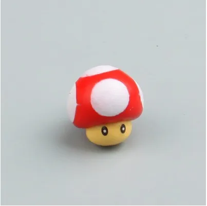 Супер Марио DIY магнит на холодильник ТВ FC детская игра Япония мультфильм игровой мультфильм 3D ледяная коробка Пастер ледяная коробка наклейка - Цвет: Red Mushroom