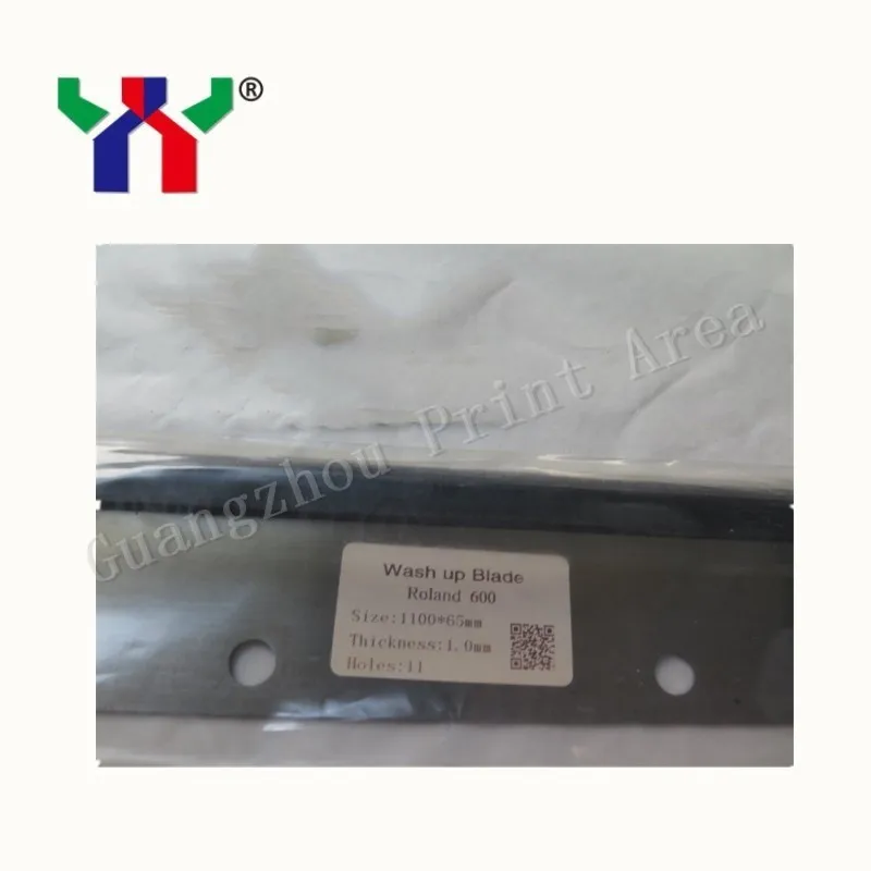 Promotion!High quality Wash up blade for Roland 600 1100*65*1.0mm 11 holes 5 pcs | Cartridge Chip