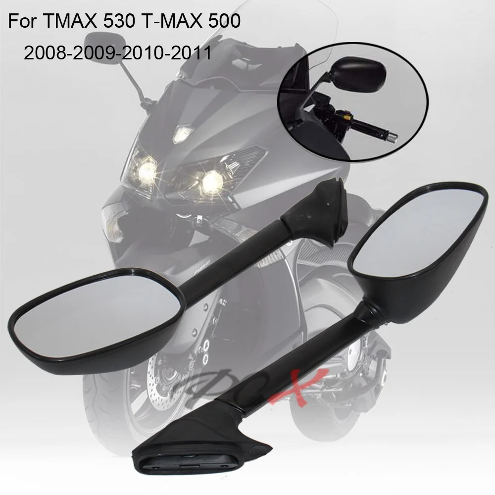 Мотоциклетные зеркала для Yamaha T MAX500 TMAX 500 зеркало заднего вида боковое зеркало 2008 2009 2010 2011 T-MAX