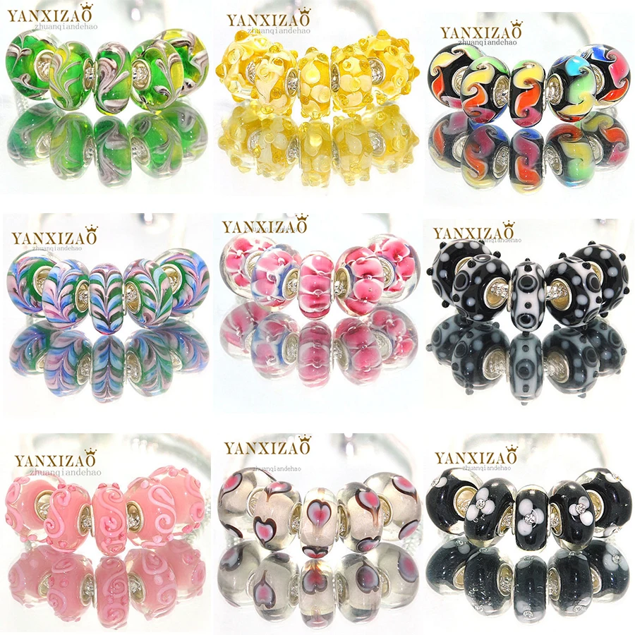 Yanxizao Модные женские аксессуары DIY Fit Pandora Подвески Подарки для женщин бусины