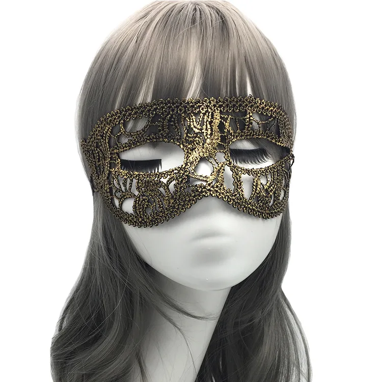 Женский костюм на Хэллоуин с вырезами маска для выпускного вечера аксессуары