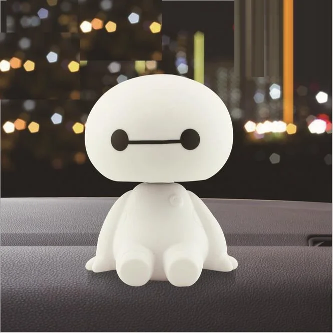 Мультфильм Пластиковый робот Baymax неваляшка фигура украшения авто Интерьер